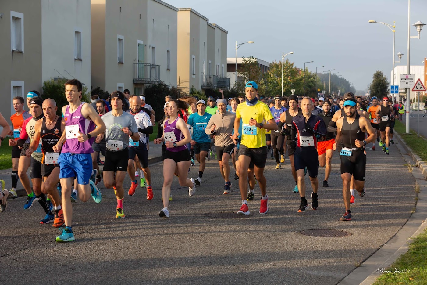 10km running